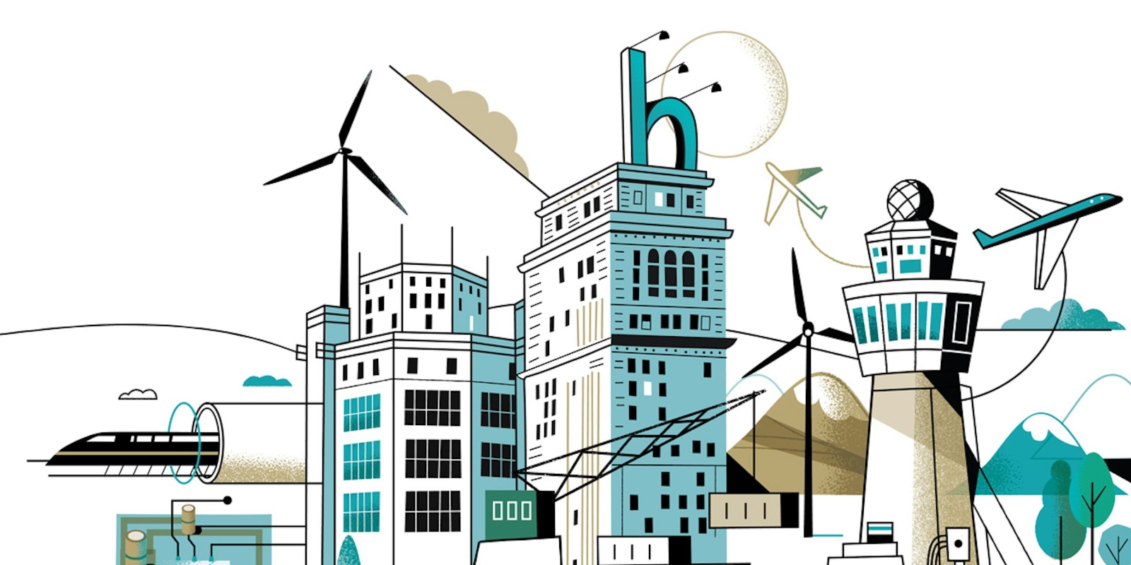 Editorial illustration — Jose Luis Garcia Lechner